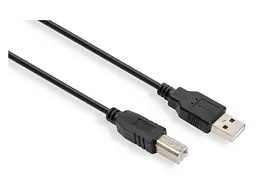 Кабель Vinga USB 2.0 AM / BM 1.8 m (VCPDCAMBM1.8BK)