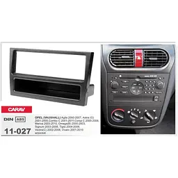 Перехідна рамка Opel Agila, Combo, Corsa, Meriva, Omega, Signum, Tigra, Vectra, Vivaro Carav 11-027 - мініатюра 4