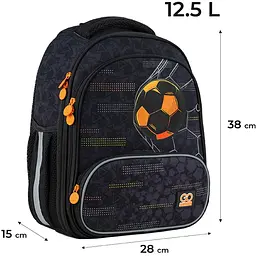 Рюкзак GoPack Education каркасний GO24-597M-8 Goal Time - мініатюра 3