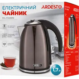 Електрочайник Ardesto EKL-F340BRZ [120032] - мініатюра 5