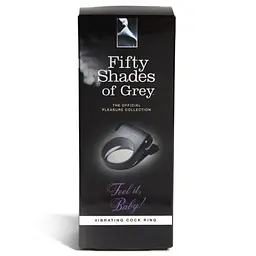 Ерекційне віброкільце Fifty Shades of Grey Feel It Baby, 3.4 см