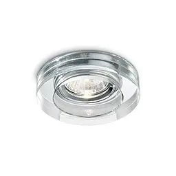 Точковий світильник Ideal Lux BLUES FI1 ROUND TRASPARENTE (083254)