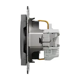Розетка Schneider Electric ASFORA со штор. антрацит (EPH2900271) - мініатюра 4