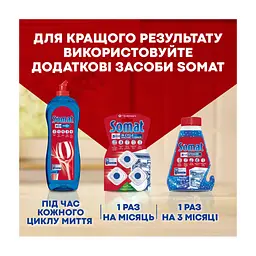Таблетки для посудомийних машин Somat Excellence 3-in-1 34 шт. (9000101831986) - мініатюра 7