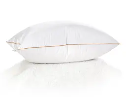 Подушка пухова MirSon DeLuxe White Hand Made 905 висока 40х40 см (2200003279078) - мініатюра 2