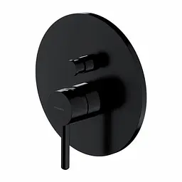 Змішувач для ванни і душу прихованого монтажу Omnires Y black (Y1235BL)