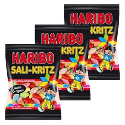 Жувальні цукерки Haribo Sali Kritz 160г - мініатюра 2