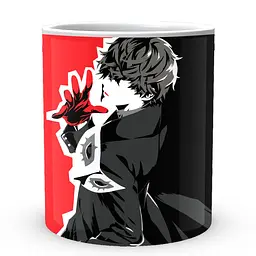 Кухоль GeekLand Persona 5 Персона 5 Акіра P5 02.19 330 мл білий - мініатюра 2