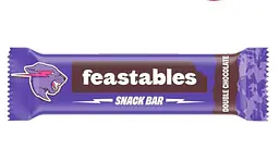 Батончики з подвійним шоколадом Feastables MrBeast Double Chocolate 5 х 40 г - мініатюра 2