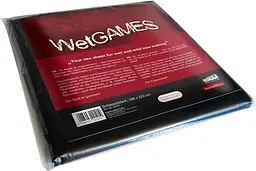 Простирадло для масажу JOY Division SexMAX WetGAMES 180 x 220 см Black - мініатюра 3