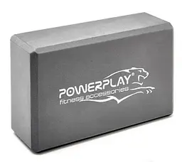 Блок для йоги PowerPlay 4006 Yoga Brick Сірий (PP_4006_Grey_Yoga_Brick) - мініатюра 3