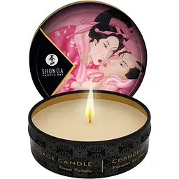 Масажна свічка Shunga Massage Candle троянда, 30 мл