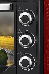 Електродуховка Liberton LEO-380 Red 38 л - мініатюра 2