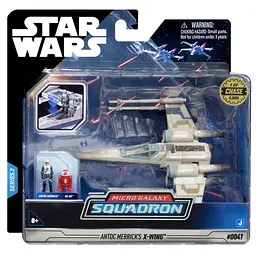 Ігрова колекційна фігурка Star Wars Medium Vehicle Транспорт та фігурка X-Wing Blue 1 + Antoc Merr det0018270 - мініатюра 7