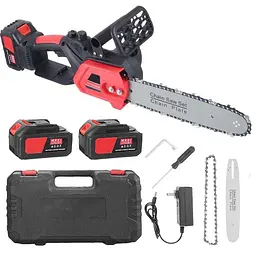 Акумуляторна пилка 12 дюймів червона Electric saw 1200 Вт 48 В - мініатюра 2