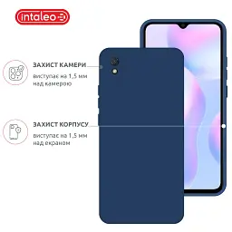 Чохол до мобільного телефона Intaleo SoftShell Xiaomi Redmi 9A Blue (1283126558252) - мініатюра 3