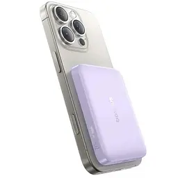 Портативний ЗП Power Bank Baseus EnerFill FM11 Ultra-Mini 22.5W з БЗП 10000mAh (PPFM11-1022) Nebula Purple - мініатюра 4