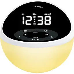 Годинник настільний з радіо Technoline WT500 Black/White (WT500) - мініатюра 7