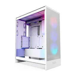Корпус для ПК NZXT H7 Flow RGB All White (CM-H72FW-R1)