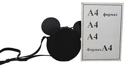 Сумка дитяча C&A Mickey Mouse з екошкіри для дівчинки 17х17 см Чорна - мініатюра 10