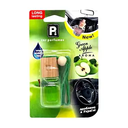 Ароматизатор для авто автомобільний ароматизатор Pako Green Apple Зелене яблуко банка