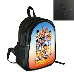 Рюкзак міський/шкільний 38×28см з принтом Аніме Коронний кидок/Slam Dunk дитячий, підлітковий, чоловічий, жіночий (4116)