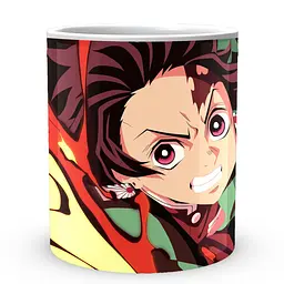 Кухоль GeekLand Kimetsu no Yaiba Клинок, який знищує демонів Танджиро KY 002.28 330 мл білий - мініатюра 2