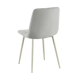 Стілець TED Grey Light Grey Velvet - мініатюра 2
