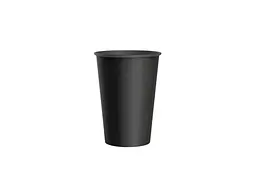 Стакан ALLEGRO-OPT 250 мл паперовий Total BLACK (1уп/50шт)