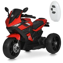 Дитячий електромобіль Bambi Мотоцикл M 4454ELR-3 до 30 кг