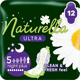 Гігієнічні прокладки Naturella Ultra Night Plus 12 шт. (8700216882347)