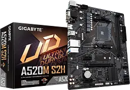 Материнська плата Gigabyte A520M S2H Socket AM4 (A520M S2H) - мініатюра 4