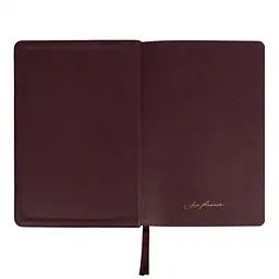 Діловий блокнот Leo Planner твердий А5 датований 2027 Royal 252770 368 аркушів бордовий - мініатюра 3