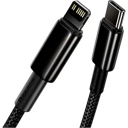 Кабель Baseus Tungsten Gold USB-C to Lightning 1m Black (CATLWJ-01) [100372] - мініатюра 3