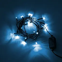 Електрогірлянда Yes! Fun нитка 20 LED статичне свічення 2 м холодно-біла (975047) - мініатюра 4