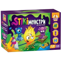 Настільна гра Vladi Toys Стікімонстри VT8055-35 (4820234763290)