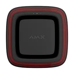 Бездротовий адресний пожежний оповіщувач світлозвуковий Ajax EN54 FireProtect (Sounder/VAD) Jeweller Black (26-00659) - мініатюра 1