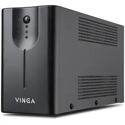 Пристрій безперебійного живлення Vinga LED 800VA metal case with USB (VPE-800MU)  - мініатюра 2