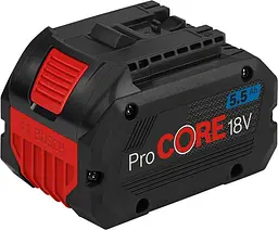 Акумулятор Professional ProCore 18В 5.5А·год 1кг Bosch hoz0014292 - мініатюра 2