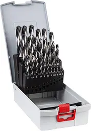 Набір свердел по металу Professional HSS-PointTeQ 1-13мм кейс 25шт Bosch hoz0013324