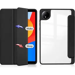 Чохол-книжка BeCover Soft Edge TPU з кріпленням для стілусу для Xiaomi Redmi Pad SE 8.7" Black (712564) - мініатюра 2