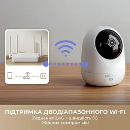 IP-камера Dreame NAVO Care 1 InCam 4MP (2K) White - мініатюра 3