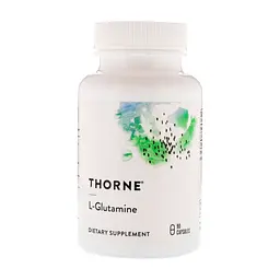 Амінокислота Thorne Research L-Глютамин, L-Glutamine, 90 капсул (THR-51802)