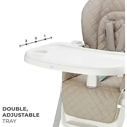Стільчик для годування Kinderkraft Tulo Beige (KHTULO00BEG0000) - мініатюра 7