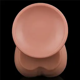 Фалоімітатор LoveToy Sliding-Skin Dual Layer Dong 29 см тілесний - мініатюра 8
