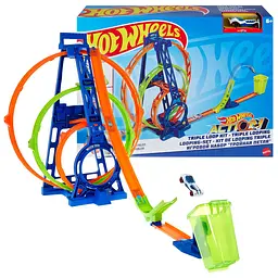 Автомобільний трек Hot Wheels Потрійна петля (HMX37) - мініатюра 4