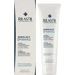 Ліпогель Rilastil Xerolact Podos Lipogel для зони стоп та п'ят зволожуючий та відлущуючий 100 мл - мініатюра 2