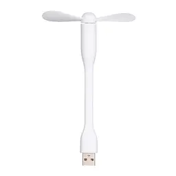 Вентилятор мобільний USB білий - мініатюра 3