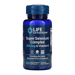 Селен и витамин Е Super Selenium Complex 200 mcg 100 vcaps