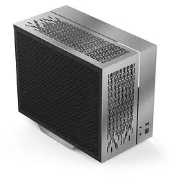 Корпус ALmordor Seiya 180 Matx Dark Silver (ALS180MDS) Без БП